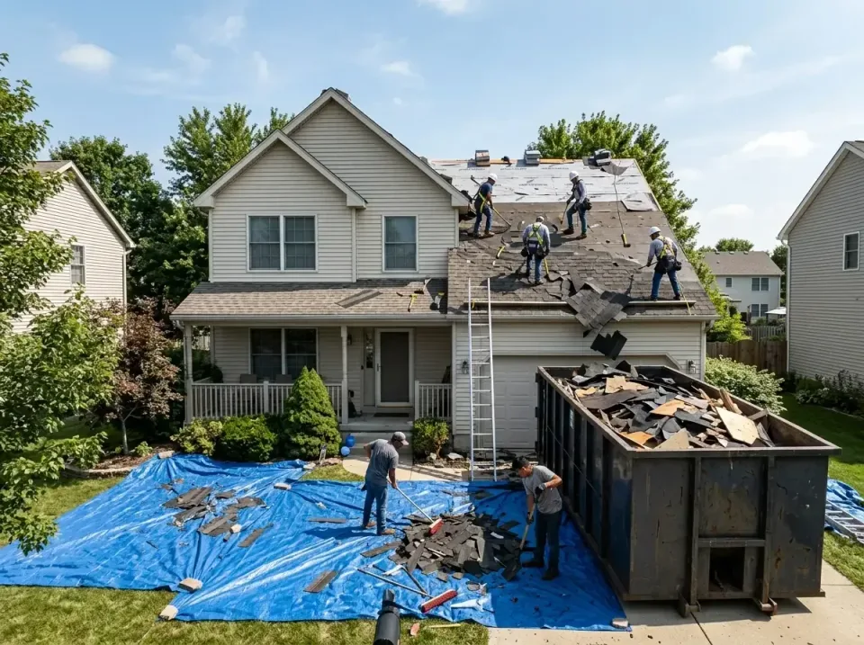 roof-replacement-debris-remova-004 — frequently asked questions, Cheapest Dumpster Rentals in Palos Park, IL